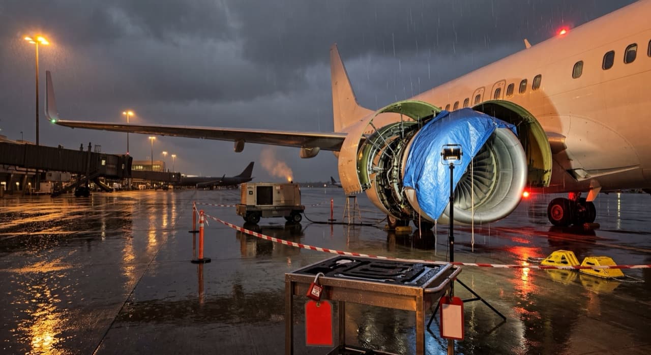 Aircraft Predictive Maintenance: Safety-Critical Hold Deferral